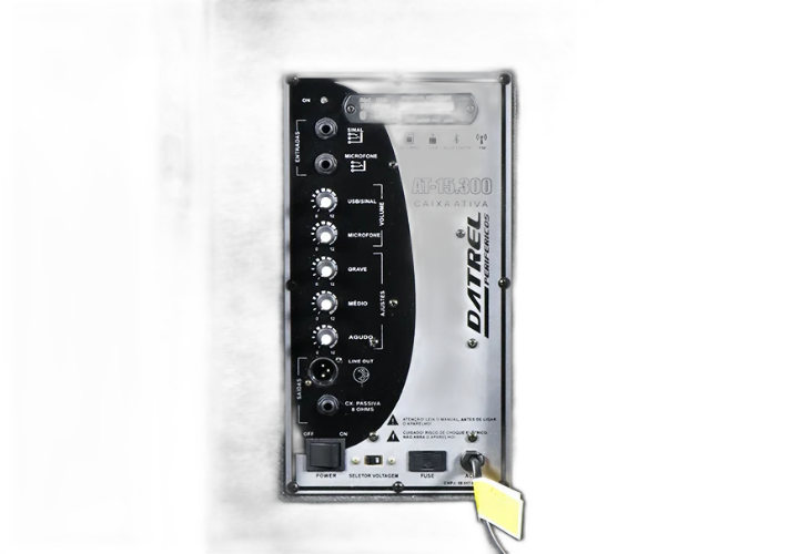 Caixa Ativa Datrel AT15-300 Frontal