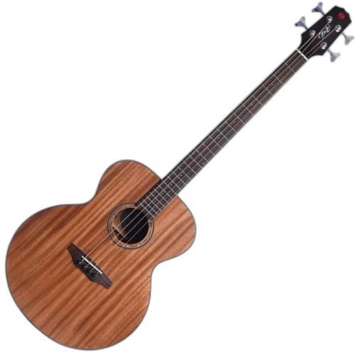 Baixolão Seizi Supreme Godzilla Bass Mahogany Satin com Captador Fishman Sonitone Cordas de Aço Madeira Mahogany Laminado e Bag 10360706