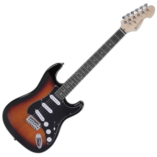 Guitarra Michael Standard GM217N SK com Captadores Single Coil Tarraxas Blindadas e Ponte Tremolo
