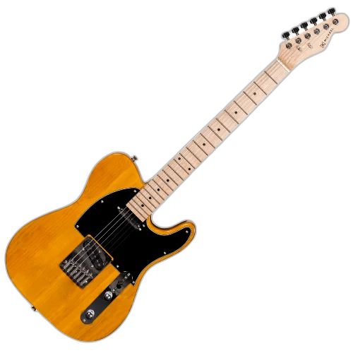 Guitarra Michael Slide GM385N AM com Captadores Single Coil e Lipstick Tarraxas Blindadas e Ponte Standard