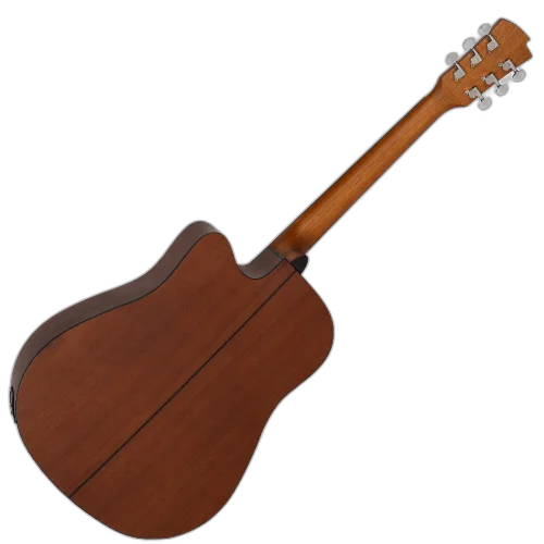 Violão Eletroacústico Michael Folk VMF400 ST Sitka com Tampo Sitka Pré Michael SE-31 Tarraxas Douradas Encordoamento Aço e Acabamento Fosco