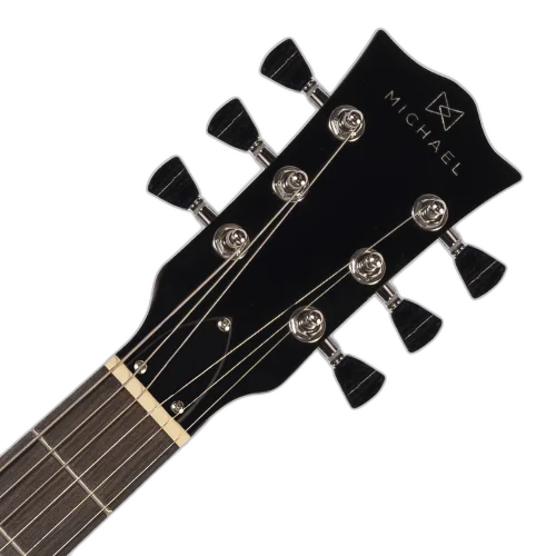 Guitarra Michael GML300 VS Vintage Sunburst com Corpo Basswood Braço Maple Canadense e Captadores Humbucker Vintage HH