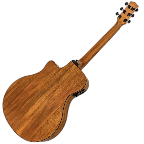 Violão Eletroacústico Michael Stellar VMS260 ST (Natural) com Tampo Spruce Pré Michael Cleverly Tarraxas Matte Black Die Cast Encordoamento Aço e Acabamento Open Pore