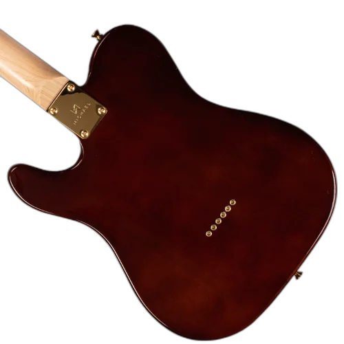 Guitarra Michael GMT525 TL Royale CMB Caramel Sunburst com Corpo Basswood Braço Maple e Captadores Michael Velvet Alnico Single Coil Lipstick SS
