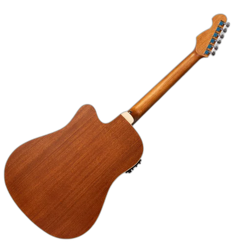 Violão Eletroacústico Michael Laguna VML530 GD (Gold) com Tampo Spruce Pré Michael Effex Tarraxas Chrome Die Cast Encordoamento Aço e Acabamento Open Pore