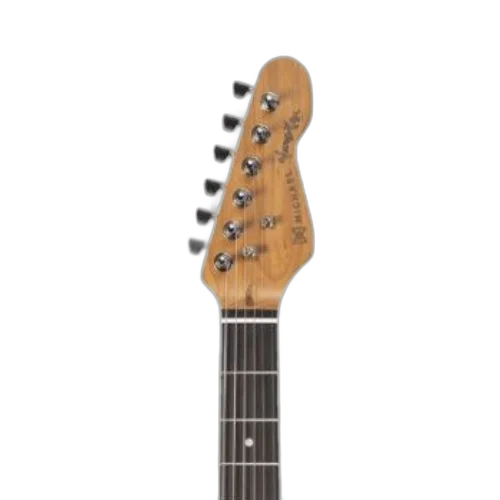 Guitarra Michael Vang GMV300 DSB Dark Sunburst com Corpo Alder Braço Roasted Maple e Captadores Cerâmicos HSS