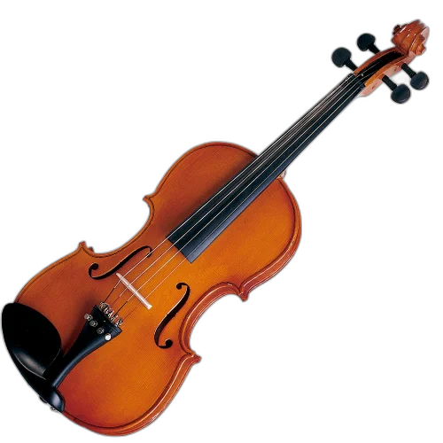 Violino Michael VNM30 Tradicional 3/4 com Tampo Spruce Sólido Fundo Maple 4 Microafinadores Case Térmico Arco Espaleira e Breu