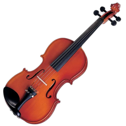 Violino Infantil Michael VNM10 Tradicional 1/4 com Tampo Spruce Sólido Fundo Maple 4 Microafinadores Estojo Térmico Arco e Breu