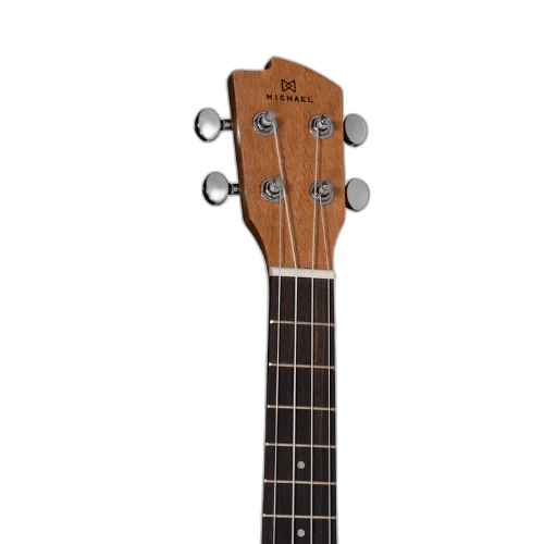 Ukulele Tenor Acústico Michael MK27 ZB Zebra Wood com Tampo Zebra Wood Fundo e Laterais Zebra Wood Escala Blackwood e Cavalete Blackwood