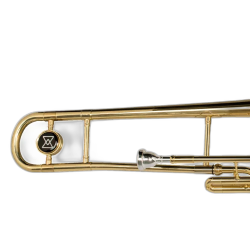 Trombone de Pisto Michael WTPM35N Laqueado em Sib com Válvulas em Aço Inoxidável e Campana de 205mm