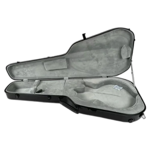 Case Armor by Seizi Ultra 7 para Guitarra Les Paul Vader Black com Material Resistente Acolchoamento Interno e Alças Confortáveis 10360948