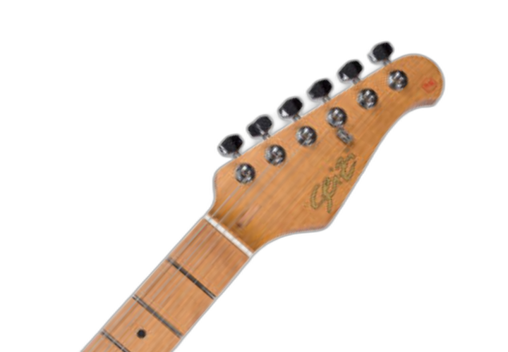 Top Flamed Cherry Burst Gloss Clássico