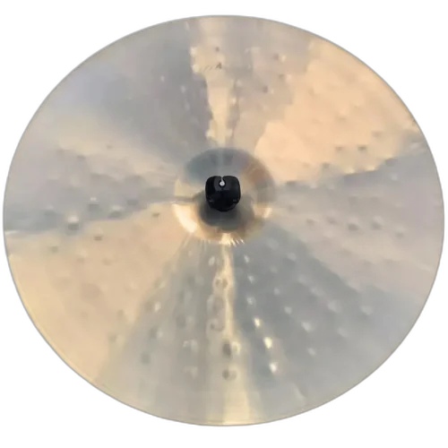 Prato de Bateria Waldman Bursa Xpanded Crash 18" Liga B20 Bronze com Som Brilhante Explosivo Ataque Definido Sustain Médio e Acabamento Tradicional para Rock Pop e Versatilidade