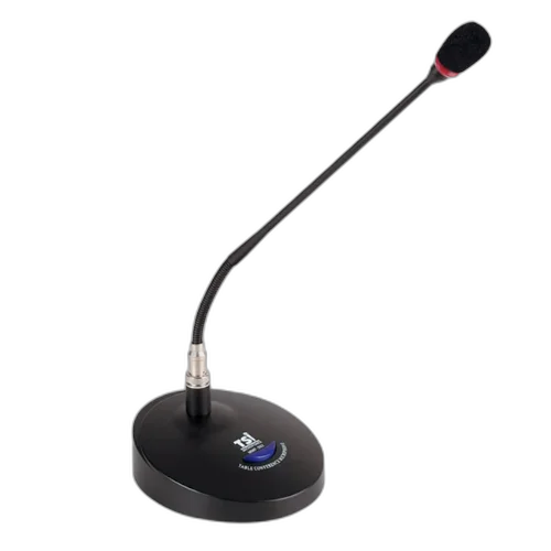 Microfone de Mesa TSI MMF 302 Gooseneck Condensador Cardioide com Phantom Power, Sistema Ghostless e LED Indicador
