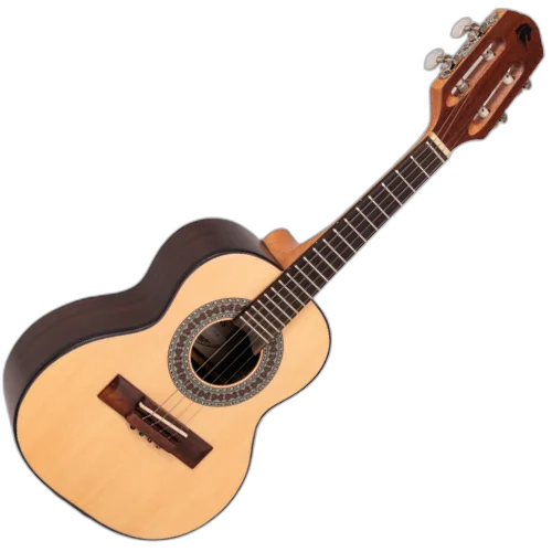 Cavaco Acústico Marquês CA-86 NS AC Natural Fosco com Tampo Pinho Branco e Laterais Fundo Rosewood
