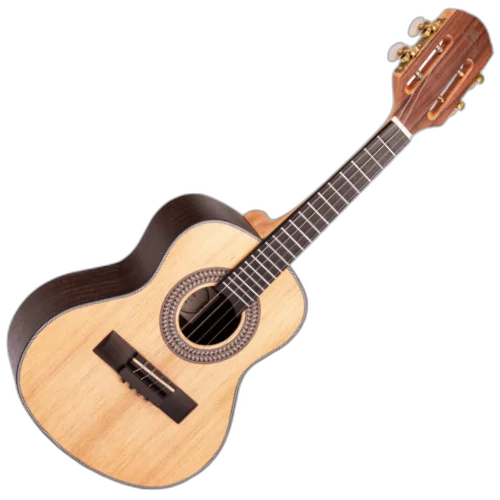 Cavaco Acústico Marquês CA-65 NS AC Natural Fosco com Tampo Pinho Branco e Laterais Fundo Rosewood