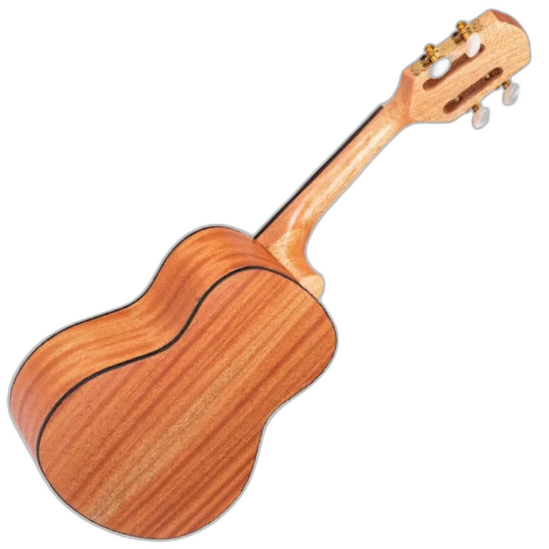Cavaco Acústico Marquês CA-64 NS AC Natural Fosco com Tampo Pinho Branco e Laterais Fundo Mahogany