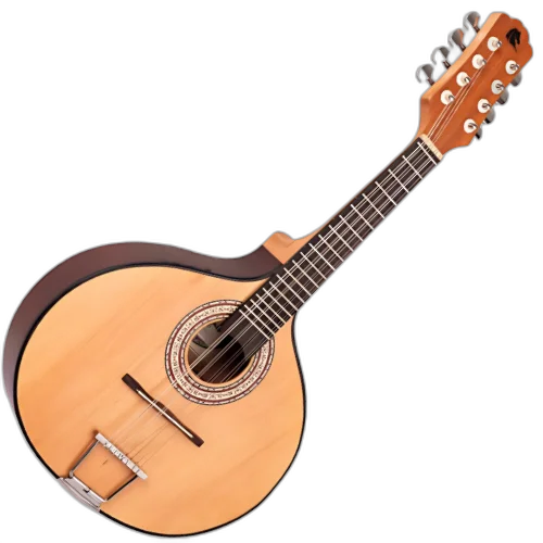 Bandolim Eletroacústico Marquês BND147 NS EL Natural Fosco com Captador Passivo Cap-06 Corpo Laminado Braço Cedro e Escala Rosewood