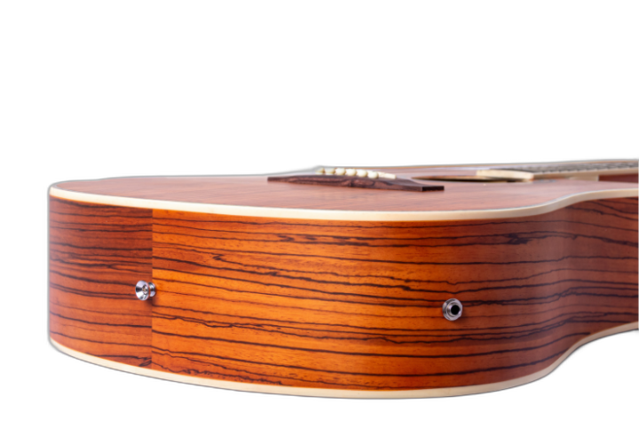 Corpo em Ovangkol com Cutaway e Detalhes em Abalone