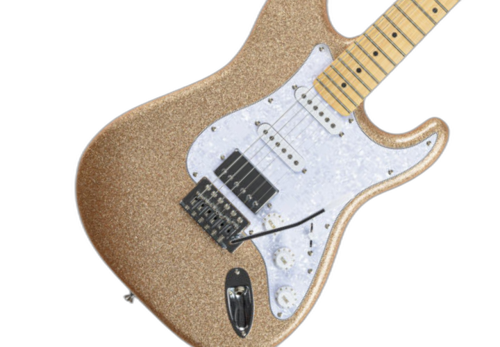 Corpo Superstrato Desert Gold Sparkle