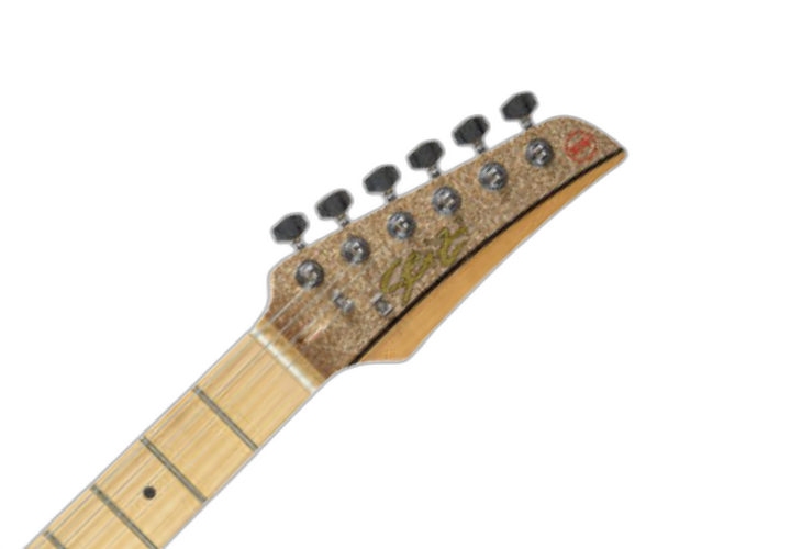 Ponte Tremolo e Headstock Katana