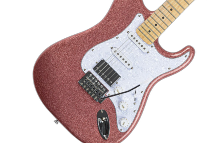 Corpo Superstrato Rose Gold Sparkle