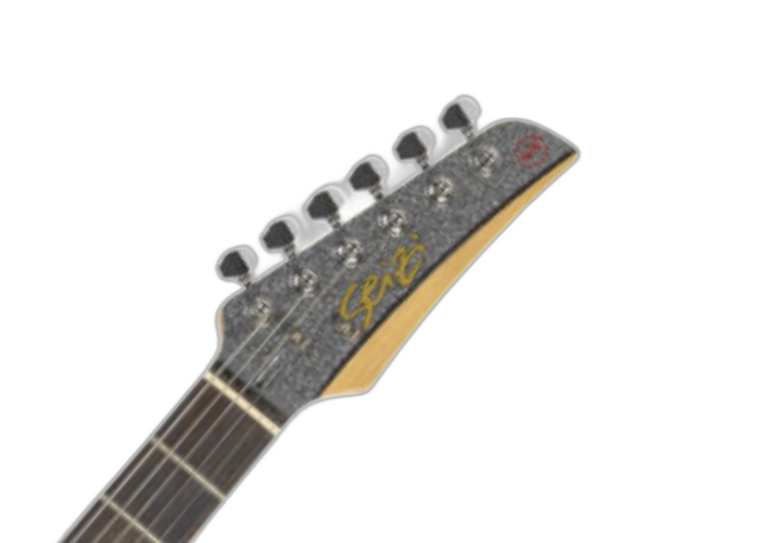 Ponte Tremolo e Headstock Katana