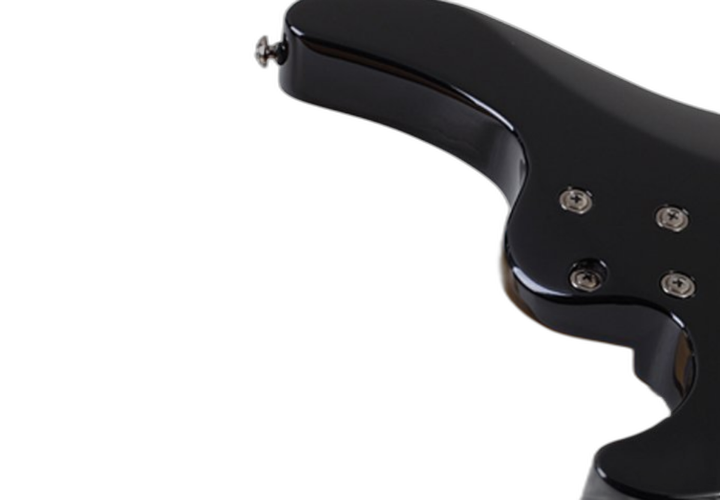 Corpo Basswood com Acabamento Gloss Black