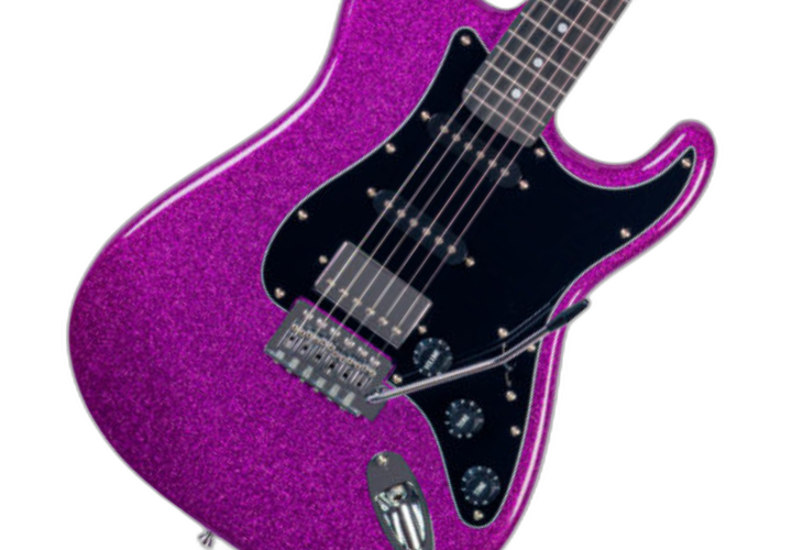 Corpo Superstrato Dark Purple Sparkle