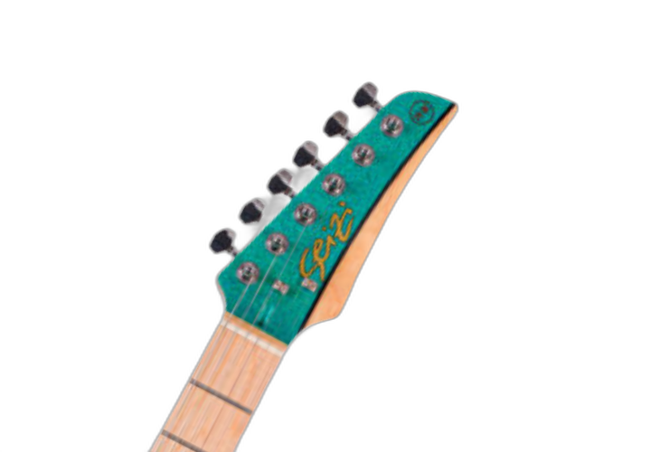 Ponte Tremolo e Headstock Katana