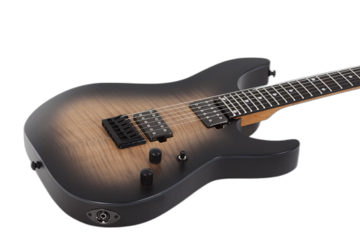 Captadores Diamond SuperRock HH e Ponte TonePros Tune-O-Matic String-Thru