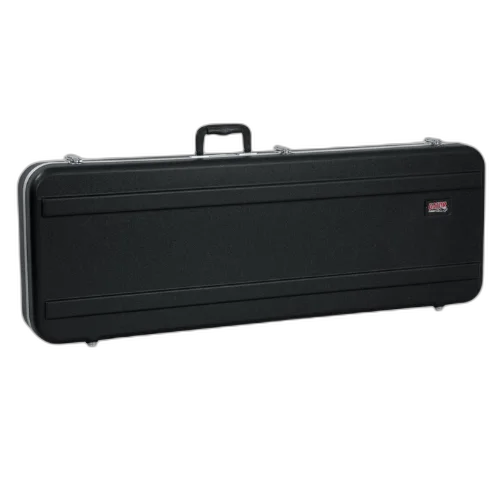 Case para Guitarra Gator GC ELEC XL Extra Longo com Estrutura ABS Ultra Resistente Interior em Microveludo Vermelho com Espuma Acolchoada Alças Ergonômicas Travas Reforçadas e Design para Guitarras com Escala Mais Longa