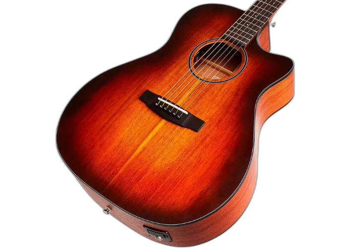 Braço Mahogany com Escala Ovangkol e Acabamento Open Pore