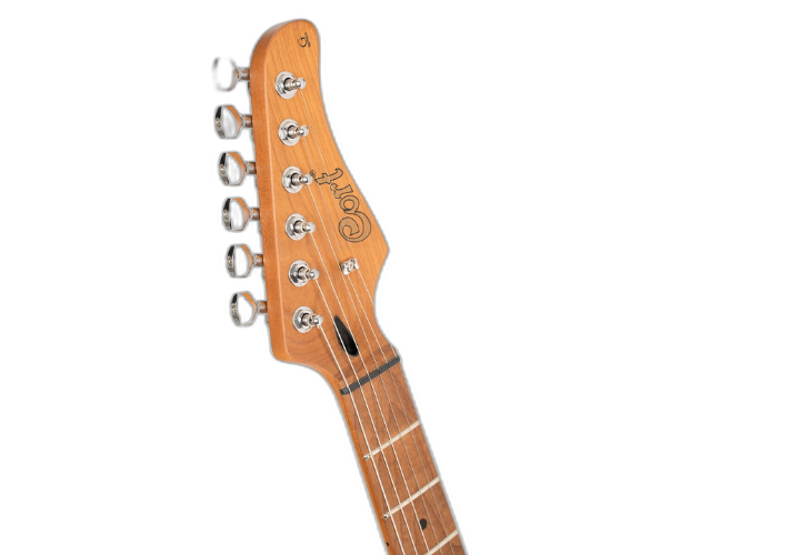 Braço Roasted Maple e Ponte 6-Point Tremolo