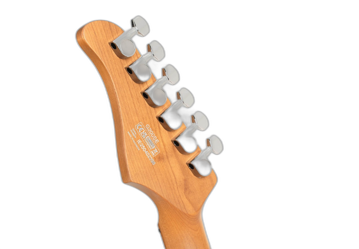 Braço Roasted Maple e Ponte 6-Point Tremolo