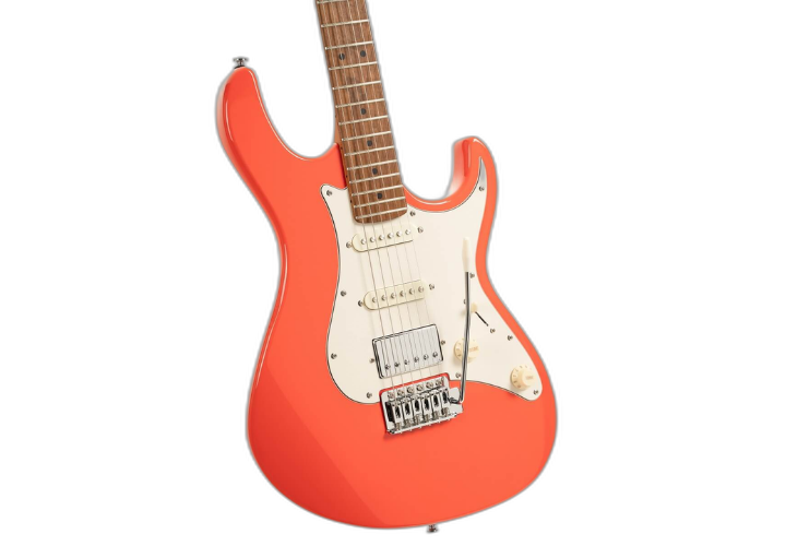 Braço Roasted Maple e Ponte 6-Point Tremolo