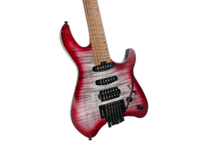 Braço Roasted Maple Headless e Ponte Tremolo Custom