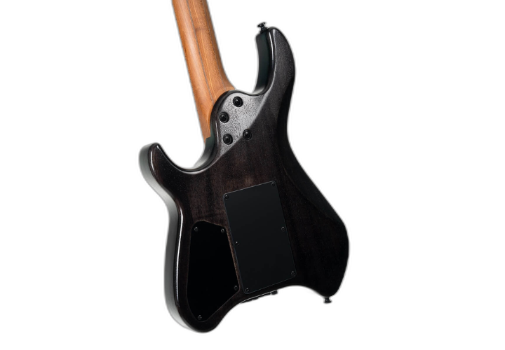 Corpo Okoume com Top Flamed Maple Semi Gloss Lava