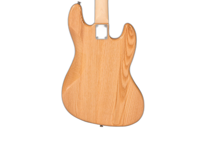 Corpo Ash Natural com Design Jazz Bass Canhoto