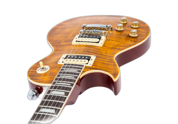 Corpo Mahogany com Top Maple Paradise Ambar