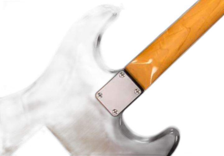 Corpo Poplar Sunburst com Design Strat Canhoto