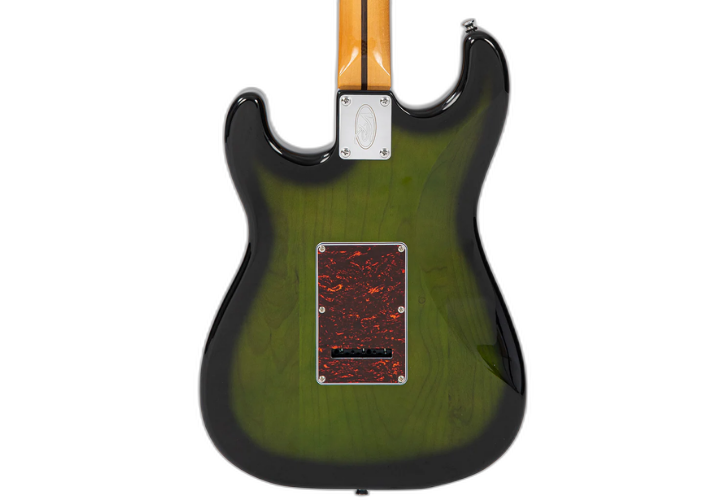 Corpo Okoume Greenburst com Vibrato Wilkinson
