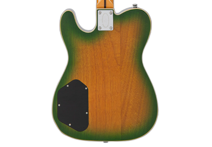 Corpo Okoume Green Yellowburst com Binding