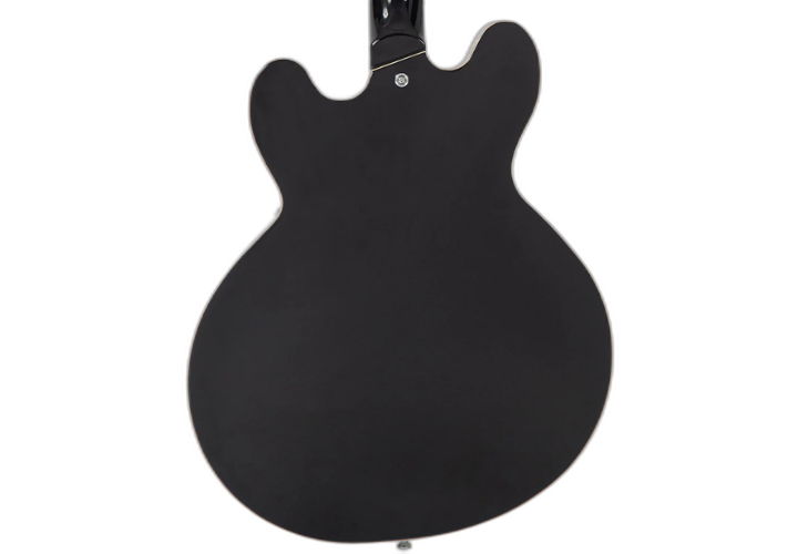 Corpo Semiacústico Maple Gloss Black com Bigsby
