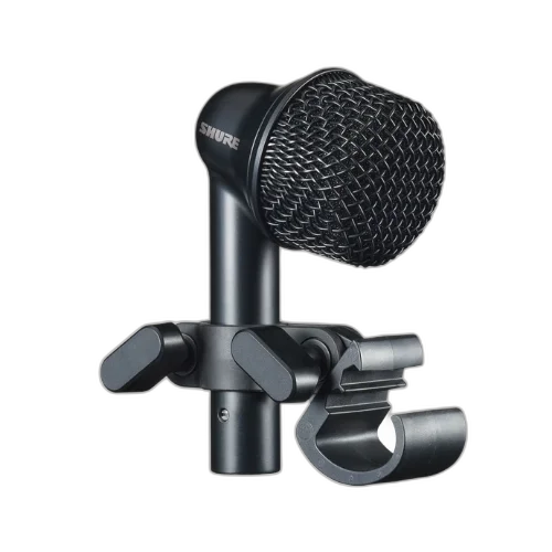Microfone Shure Nexadyne NXN6 para Tom/Caixa Dinâmico Supercardioide Revonic Dual-Engine com Tecnologia de Transdutor Duplo e Suporte A6D