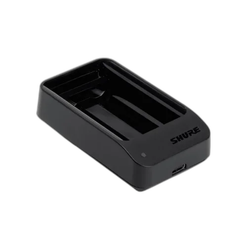 Carregador Shure SBC10 903 Single Slot para Bateria SB903 Íons de Lítio USB Alimentado para Transmissores SLX-D