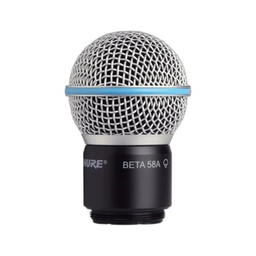 Cápsula Shure RPW118 Beta 58A Sem Fio com Conjunto de Alojamento e Grade Fosca Dinâmico Supercardioide para Transmissores de Mão