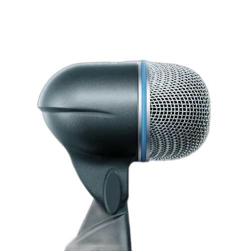 Microfone Shure Beta 52A para Bumbo e Baixo Dinâmico Supercardioide com Mount Integrado XLR Shock-Mount Pneumático Neodímio Grade Metálica Resistente