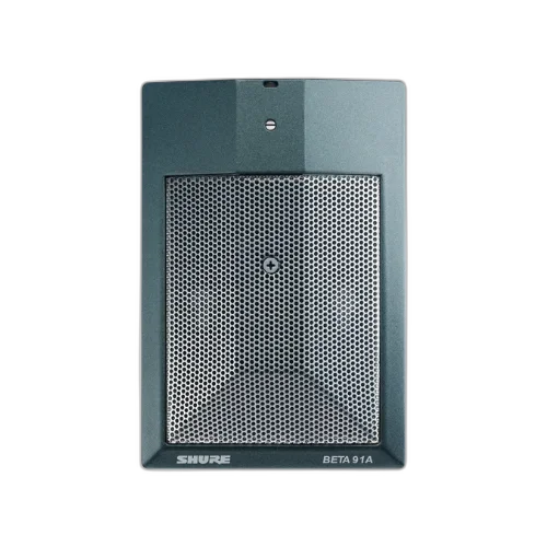 Microfone Shure Beta 91A para Bumbo e Piano Condensador Meio-Cardioide de Superfície com Pré-amplificador Integrado XLR Chave de Contorno Low-Mid Scoop e Design Low-Profile