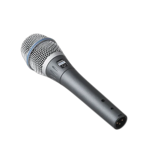 Microfone Shure Beta 87A Vocal Condensador Supercardioide com Shock-Mount Pneumático Pop Filter Integrado Phantom Power Neodímio e Resposta Suave com Presença